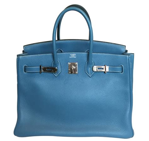 hermes blue jean birkin bag|Hermes tiffany blue.